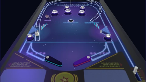 Pinball gameplay screenshot