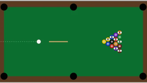 Pool gameplay screenshot